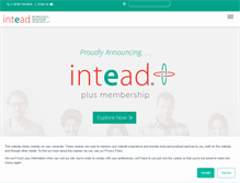 Tablet Screenshot of intead.com